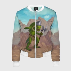Женский бомбер 3D Сэр Троглодит - Варвар
