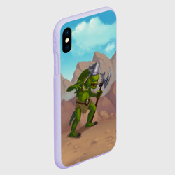 Чехол для iPhone XS Max матовый Сэр Троглодит - Варвар - фото 2