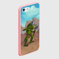 Чехол для iPhone 5/5S матовый Сэр Троглодит - Варвар - фото 2