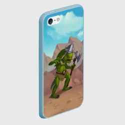 Чехол для iPhone 5/5S матовый Сэр Троглодит - Варвар - фото 2