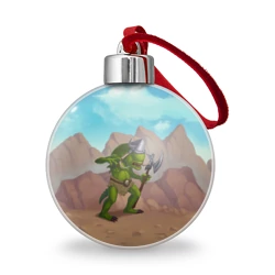 Ёлочный шар Сэр Троглодит - Варвар