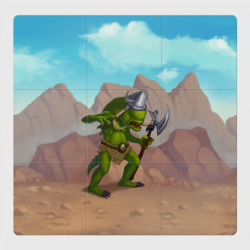 Магнитный плакат 3Х3 Сэр Троглодит - Варвар