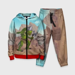 Детский костюм 3D Сэр Троглодит - Варвар