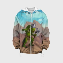 Детская куртка 3D Сэр Троглодит - Варвар