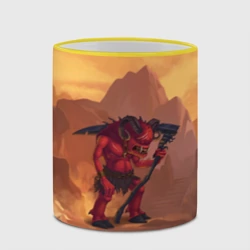 Кружка с полной запечаткой Сэр Троглодит - Демон, инферно - фото 2