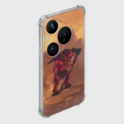 Чехол для Huawei Pura 70 Сэр Троглодит - Демон, инферно - фото 2