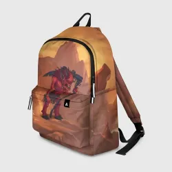 Рюкзак 3D Сэр Троглодит - Демон, инферно