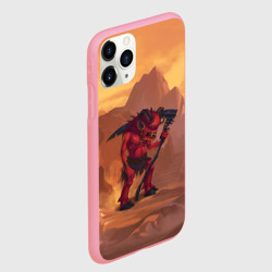 Чехол для iPhone 11 Pro Max матовый Сэр Троглодит - Демон, текст - фото 2