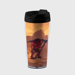 Термокружка-непроливайка Сэр Троглодит - Демон, текст