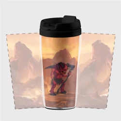 Термокружка-непроливайка Сэр Троглодит - Демон, текст - фото 2