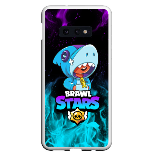 Чехол для Samsung S10E BRAWL STARS LEON SHARK Фото 01 Чехол для Samsung S10E BRAWL STARS LEON SHARK Фото 01