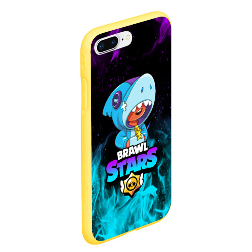 Чехол для iPhone 7/8 Plus матовый BRAWL STARS LEON SHARK Фото 01 Чехол для iPhone 7/8 Plus матовый BRAWL STARS LEON SHARK Фото 01