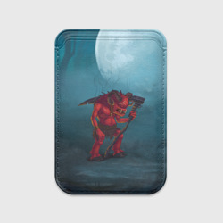 Картхолдер Magsafe магнитный Сэр Троглодит - Демон, болото