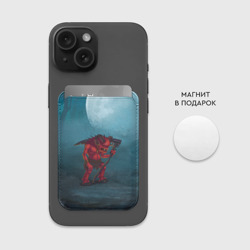 Картхолдер Magsafe магнитный Сэр Троглодит - Демон, болото - фото 2