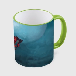 Кружка с полной запечаткой Сэр Троглодит - Демон, болото