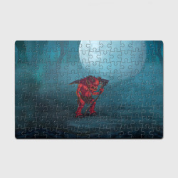 Головоломка Пазл магнитный 126 элементов Сэр Троглодит - Демон, болото