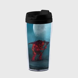 Термокружка-непроливайка Сэр Троглодит - Демон, болото