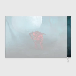 Флаг 3D Сэр Троглодит - Демон, болото - фото 2