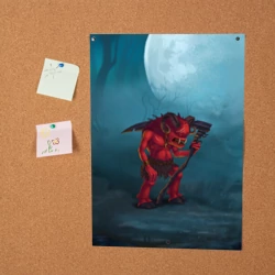 Постер Сэр Троглодит - Демон, болото - фото 2