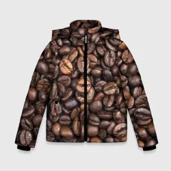 Зимняя куртка для мальчиков 3D Coffee