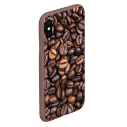 Чехол для iPhone XS Max матовый Coffee - фото 2