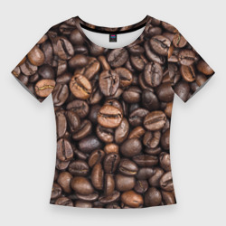 Женская футболка 3D Slim Coffee