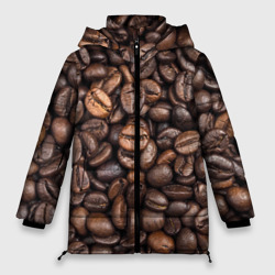 Женская зимняя куртка Oversize Coffee