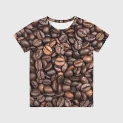 Детская футболка 3D Coffee