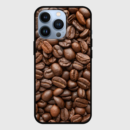 Чехол для iPhone 13 Pro Coffee, цвет черный