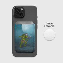 Картхолдер Magsafe магнитный Сэр Троглодит - Варвар, болото - фото 2