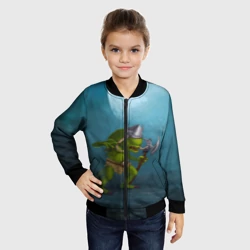 Детский бомбер 3D Сэр Троглодит - Варвар, болото - фото 2