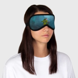 Маска для сна 3D Сэр Троглодит - Варвар, болото - фото 2