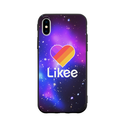 Чехол для iPhone X матовый LIKEE COSMO Фото 01 Чехол для iPhone X матовый LIKEE COSMO Фото 01