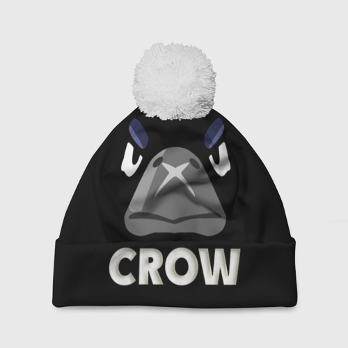 Шапка c помпоном Brawl Stars CROW