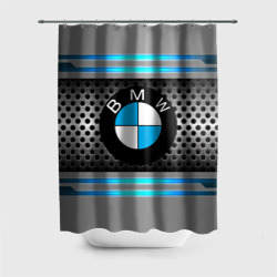 Штора 3D для ванной BMW