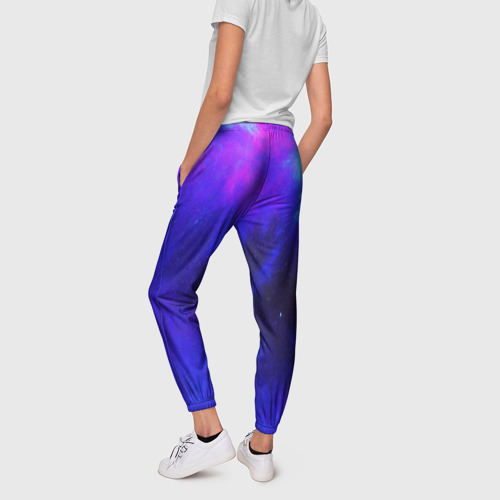 Женские брюки 3D Северное сияние, цвет 3D печать - фото 4