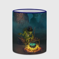 Кружка с полной запечаткой Сэр Троглодит - Болото, текст - фото 2