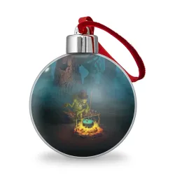 Ёлочный шар Сэр Троглодит - Болото, текст