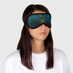 Маска для сна 3D Сэр Троглодит - Болото, текст - фото 2