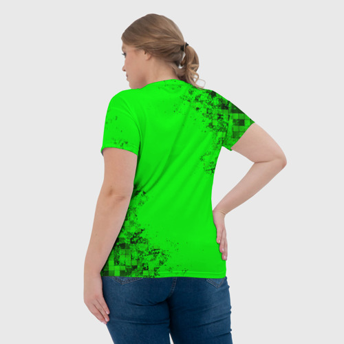 Женская футболка 3D Minecraft, цвет 3D печать - фото 7
