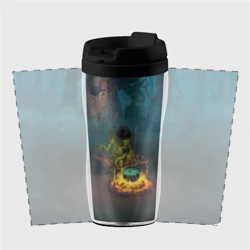 Термокружка-непроливайка Сэр Троглодит - Болото, англ - фото 2