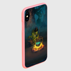 Чехол для iPhone XS Max матовый Сэр Троглодит - Болото - фото 2