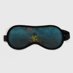 Маска для сна 3D Сэр Троглодит - Болото