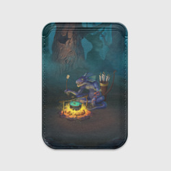 Картхолдер Magsafe магнитный Сэр Троглодит - Ящер
