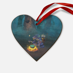 Деревянная игрушка Сердце Сэр Троглодит - Ящер