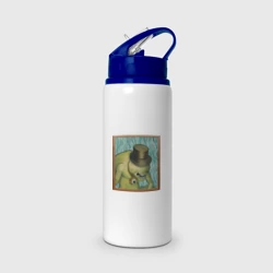 Бутылка для воды с трубочкой Сэр Троглодит - Импрессионизм