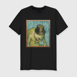 Мужская футболка хлопок Slim Сэр Троглодит - Импрессионизм