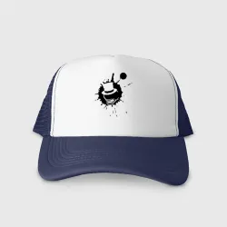 Кепка тракер с сеткой Сэр Троглодит - Минимализм чер