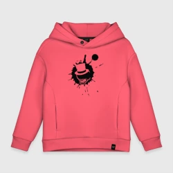 Детское худи Oversize хлопок Сэр Троглодит - Минимализм чер