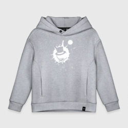 Детское худи Oversize хлопок Сэр Троглодит - Минимализм